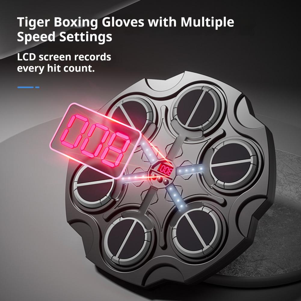 Led Gloves Music - Muzyczny trenażer boksu, montowany na ścianie