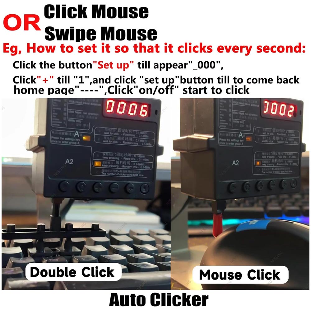 Auto Mouse Mover - (ABC) Automatyczny Kliker do Klawiatury i