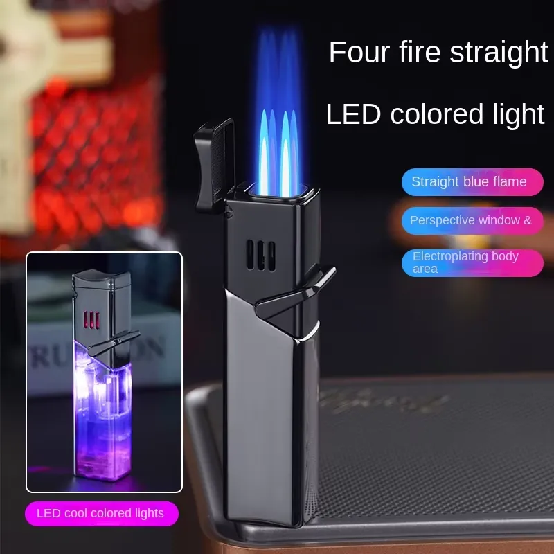 Electronics Gadgets For Gift - Metalowa, wiatroodporna zapalniczka do cygar z