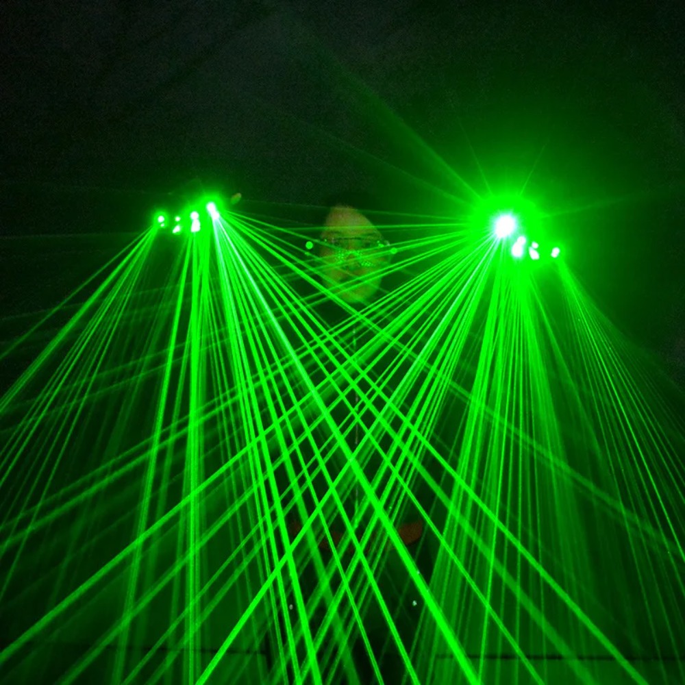 Zielone Laserowe Rękawice Lase – Led Gloves Music recenzja i cena