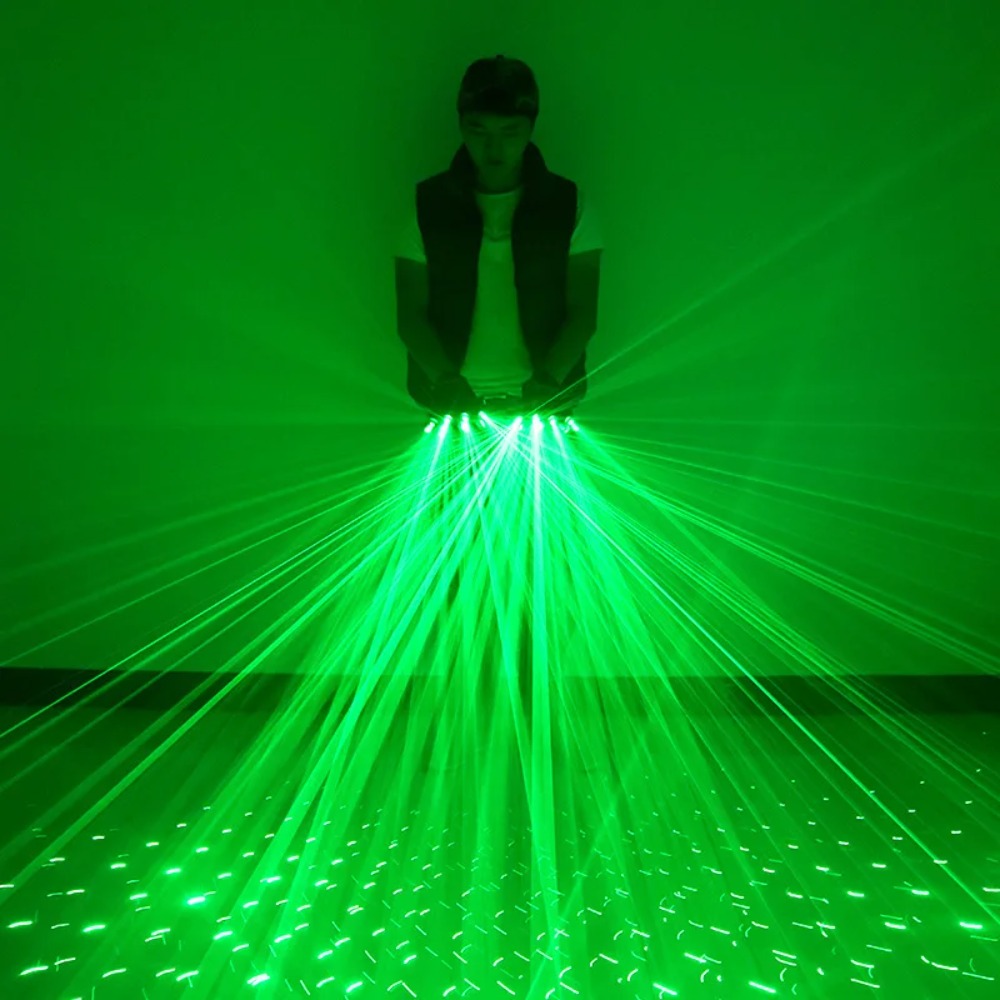 Zielone Laserowe Rękawice Lase – Led Gloves Music recenzja i cena