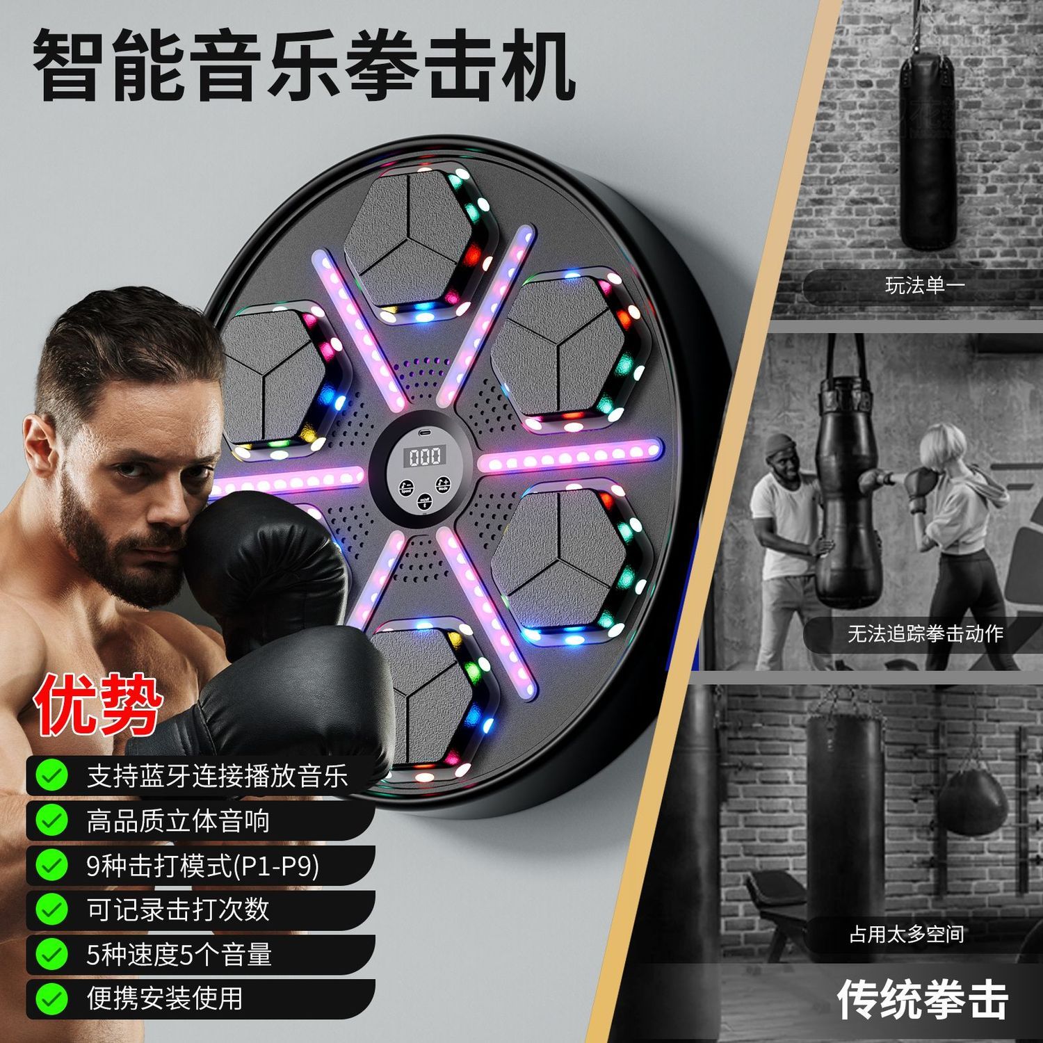 Inteligentna maszyna do trenin – Led Gloves Music recenzja i cena